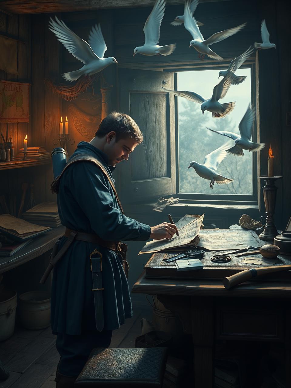 Ediz mektuplar yazıyor