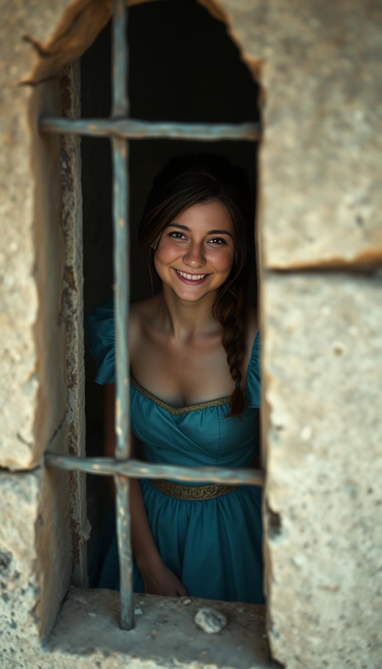 Deniz pencereden onları görüyor